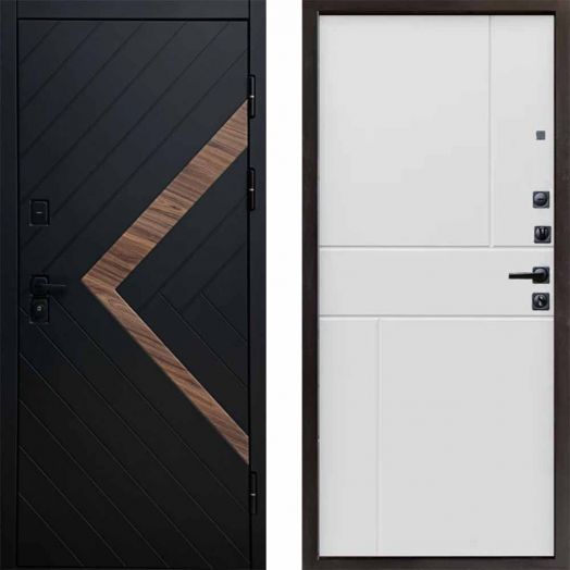 Входная дверь Termo-door Плэй - Горизонт Белый