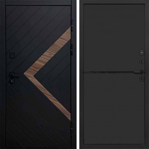 Входная дверь Termo-door Плэй - Нео Black