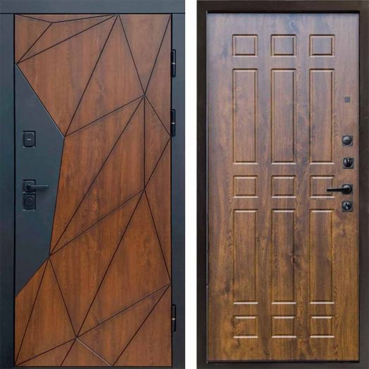 Входная дверь Termo-door Геометрия - Спарта Дуб