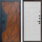 Входная дверь Termo-door Геометрия - Престиж Бежевый матовый