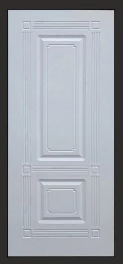 Входная дверь Termo-door Геометрия - Мадрид Белый софт