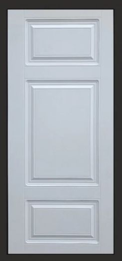 Входная дверь Termo-door Геометрия - Лион Белый софт