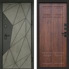 Входная дверь Termo-door Геометрия Бетон - Премиум Орех