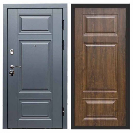 Входная дверь Termo-door Премиум Грей - Лион Дуб