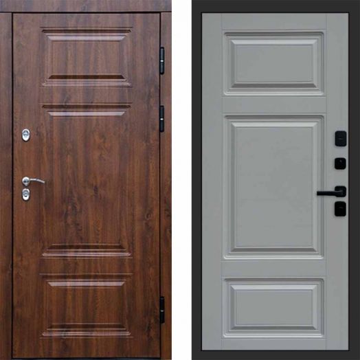 Входная дверь Termo-door Премиум Дуб - Лион Грей софт