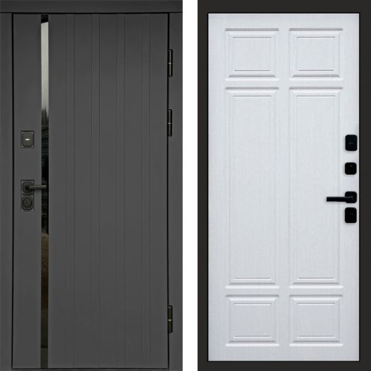 Входная дверь Termo-door Роял Графит - Лиственница премиум