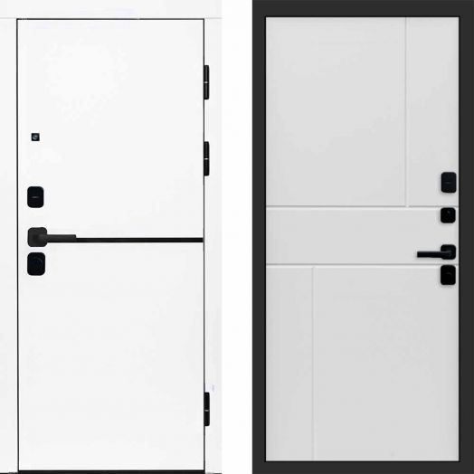 Входная дверь Termo-door Тренд WHITE - Горизонт Белый