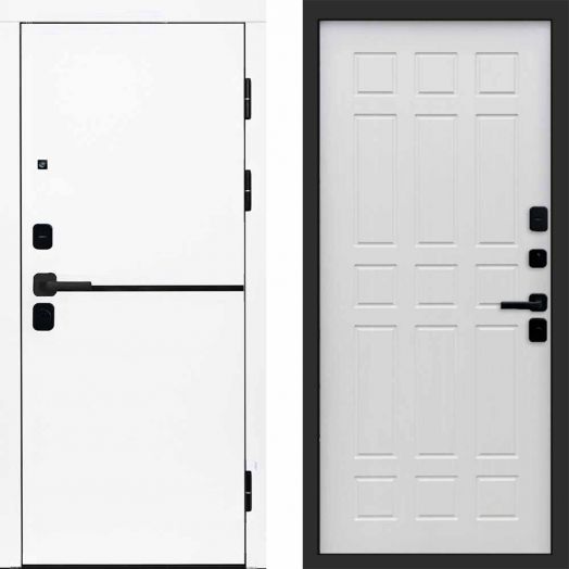 Входная дверь Termo-door Тренд WHITE - Спарта Лиственница