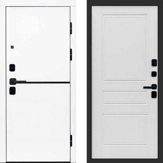 Входная дверь Termo-door Тренд WHITE - Классик Лиственница