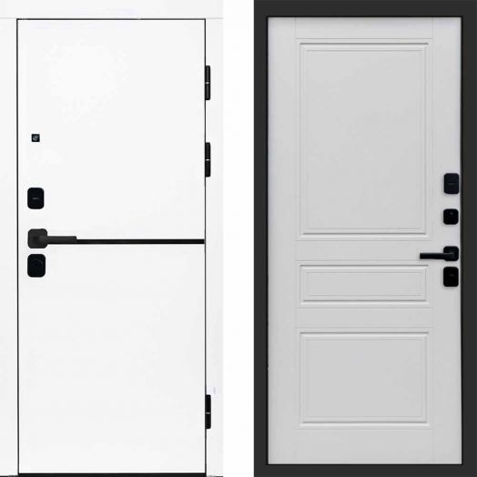 Входная дверь Termo-door Тренд WHITE - Классик Белый софт