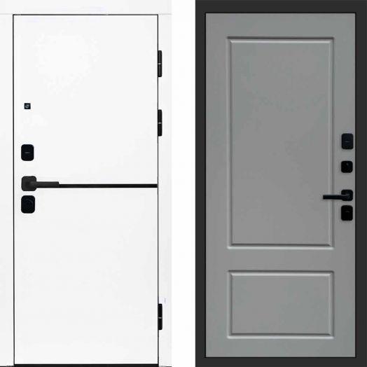 Входная дверь Termo-door Тренд WHITE - Марсель Грей софт