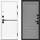 Входная дверь Termo-door Тренд WHITE - Марсель Грей софт
