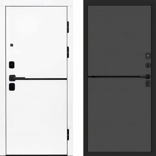 Входная дверь Termo-door Тренд WHITE - Нео Графит