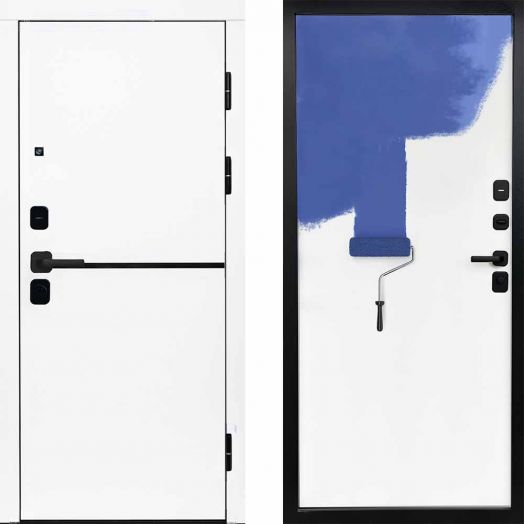 Входная дверь Termo-door Тренд WHITE - Грунт под покраску