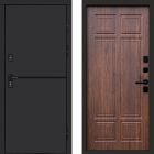 Входная дверь Termo-door Тренд Black - Орех премиум