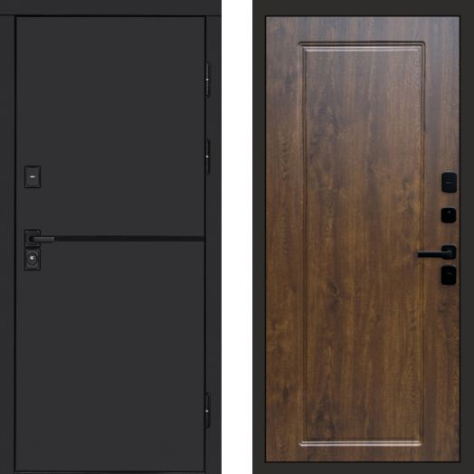 Входная дверь Termo-door Тренд Black - Гранд Дуб