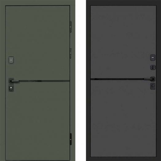 Входная дверь Termo-door Тренд Грин - Нео Графит