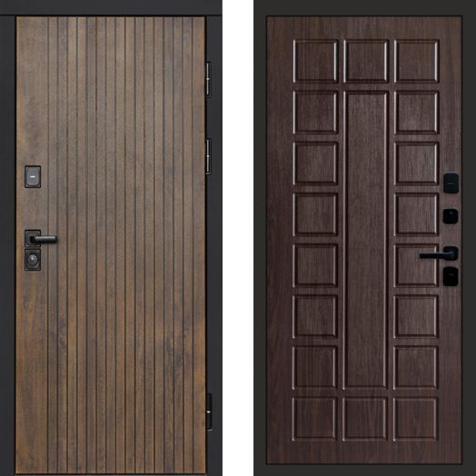 Входная дверь Termo-door Твист Ультра - Престиж Венге