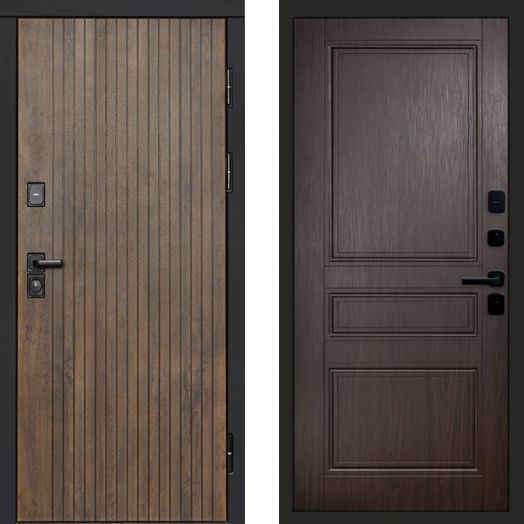 Входная дверь Termo-door Твист Ультра - Класскика Венге