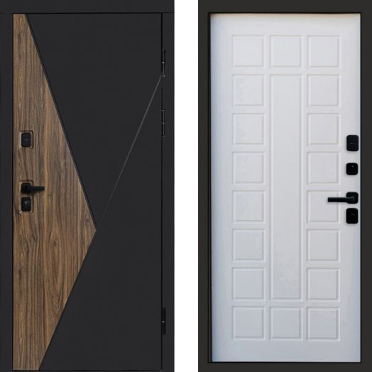 Входная дверь Termo-door Матрикс Ультра - Престиж Белое дерево