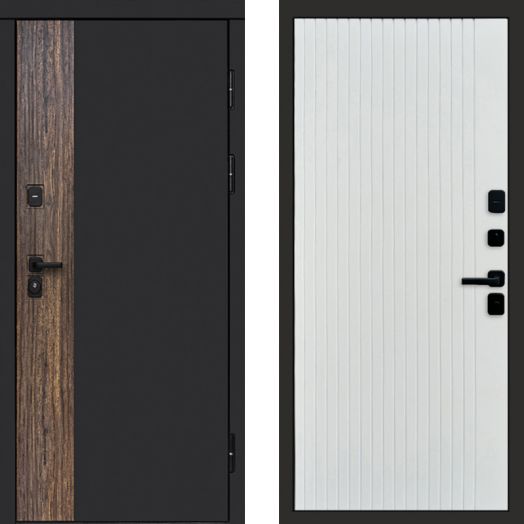 Входная дверь Termo-door ТОР - FLAT Белый софт