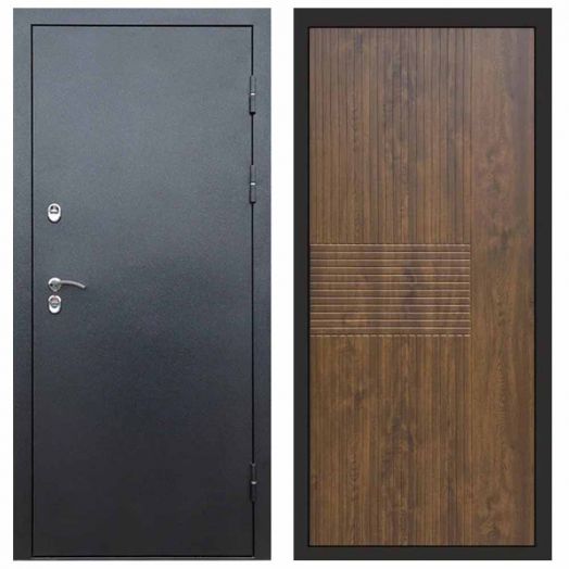 Входная дверь Termo-door Техно Графит - Мастино Дуб