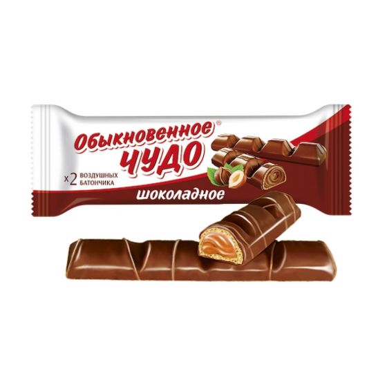 Батончик «Обыкновенное Чудо» шоколадная начинка 55г