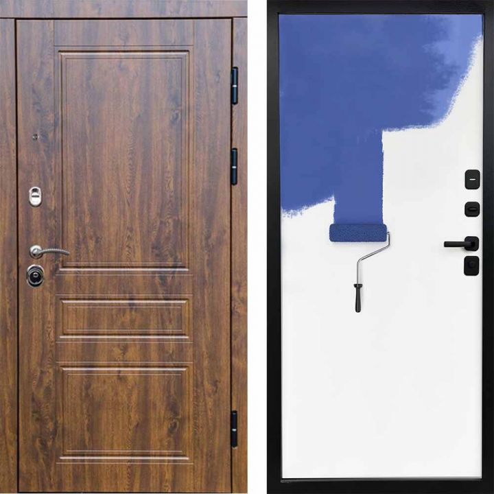 Входная дверь Termo-door Орегон Дуб - Грунт под покраску