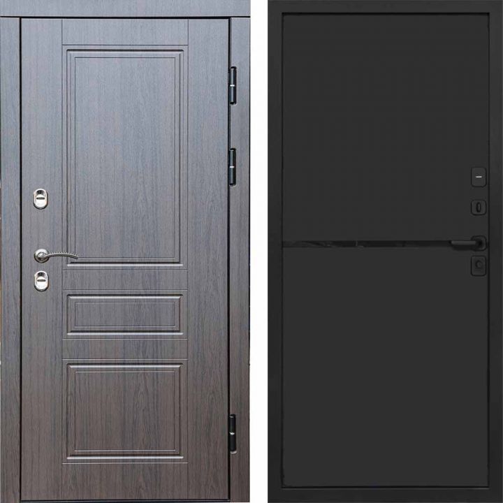 Входная дверь Termo-door Орегон Венге - Нео Black