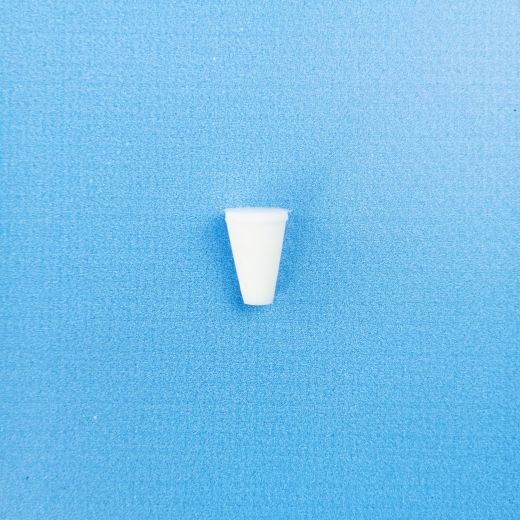 Пробка силиконовая по ГОСТу, № 7,5, 10,2/5,2 мм, 50 шт/упак