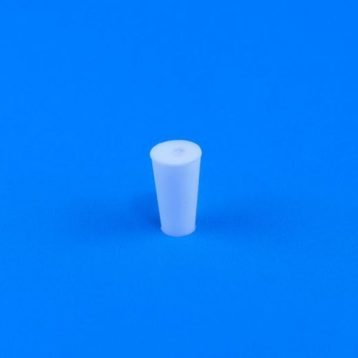 Пробка силиконовая №14, конусная, 17/12, высота 24 мм, 100 шт/упак