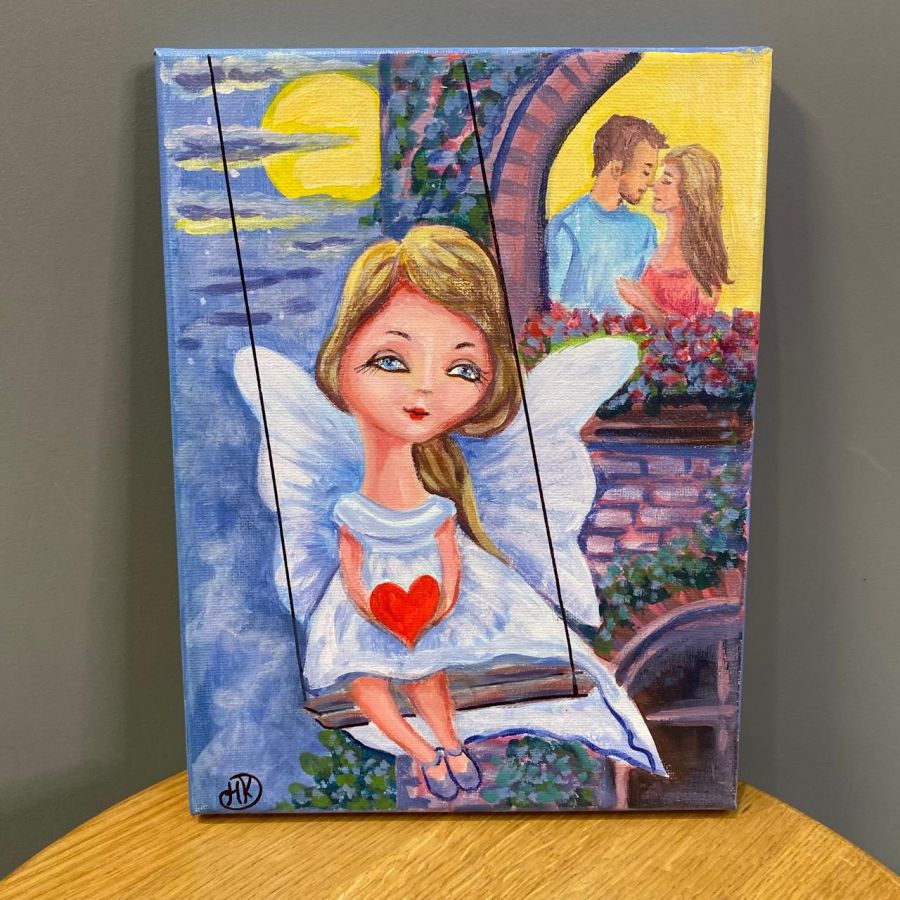 Картина ручной работы "Ангел мой"