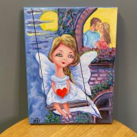 Картина ручной работы "Ангел мой"