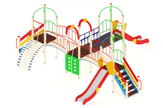 Детский игровой комплекс Навина Горка 1200 8400х8080х3320