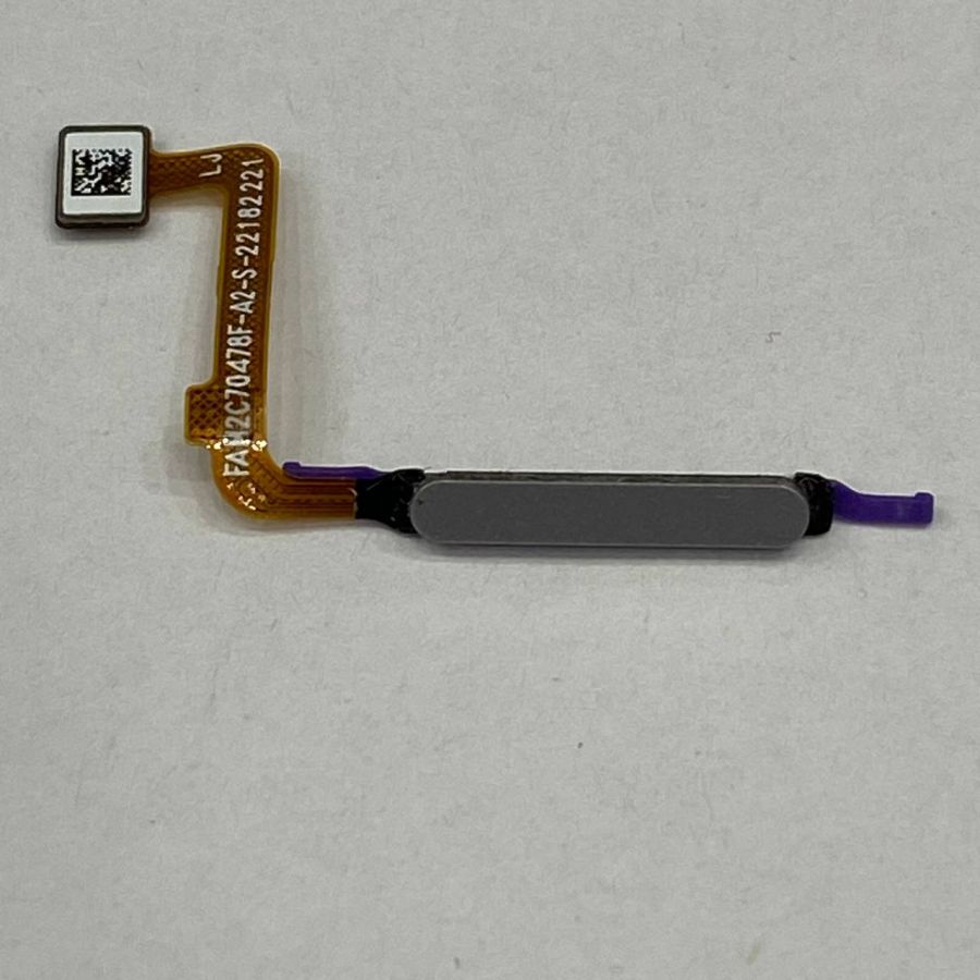 Xiaomi redmi 10 (2022) Отпечаток пальца оригинал с разбора белый