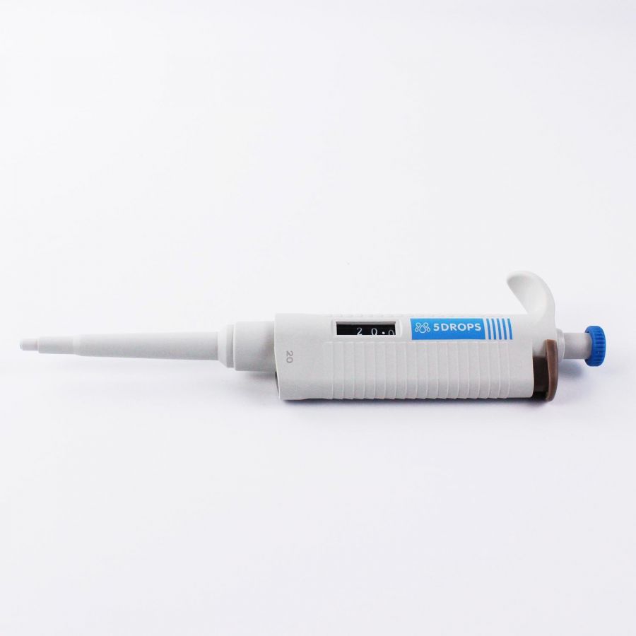 Дозатор Labdevices-P20, 1-кан., перем. объема, автоклавируемый, 2-20 мкл