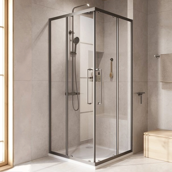 Душевой уголок Cezares Relax-304-A-2-100-C-GM