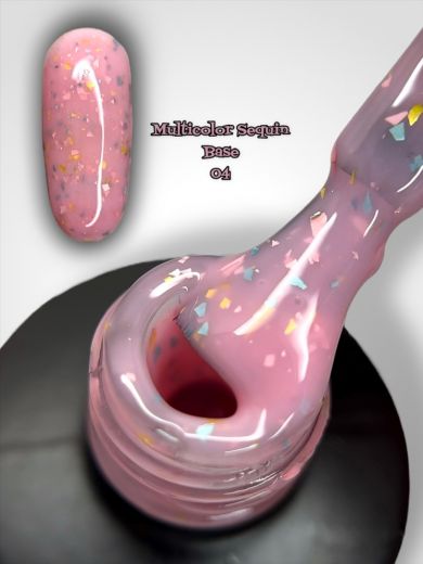MSB04 база камуфлирующая "MULTYCOLOR SEQUIN" 