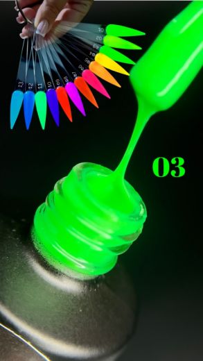 NGD03 база камуфлирующая "NEON GLOW IN DARK"