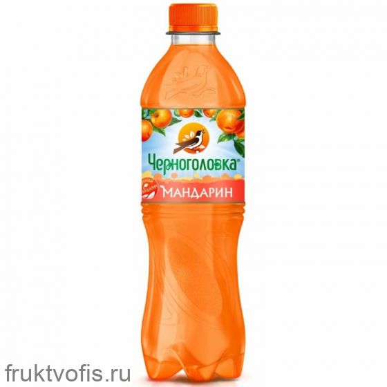 Лимонад «Черноголовка» Мандарин (пэт) 0,5л