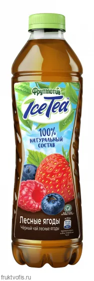 Напиток «IceTea» черный чай вкус Лесных ягод (пэт) 0,5л
