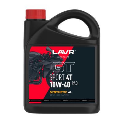 Lavr GT Sport 4T 10W-40 SN Motoline, 4л