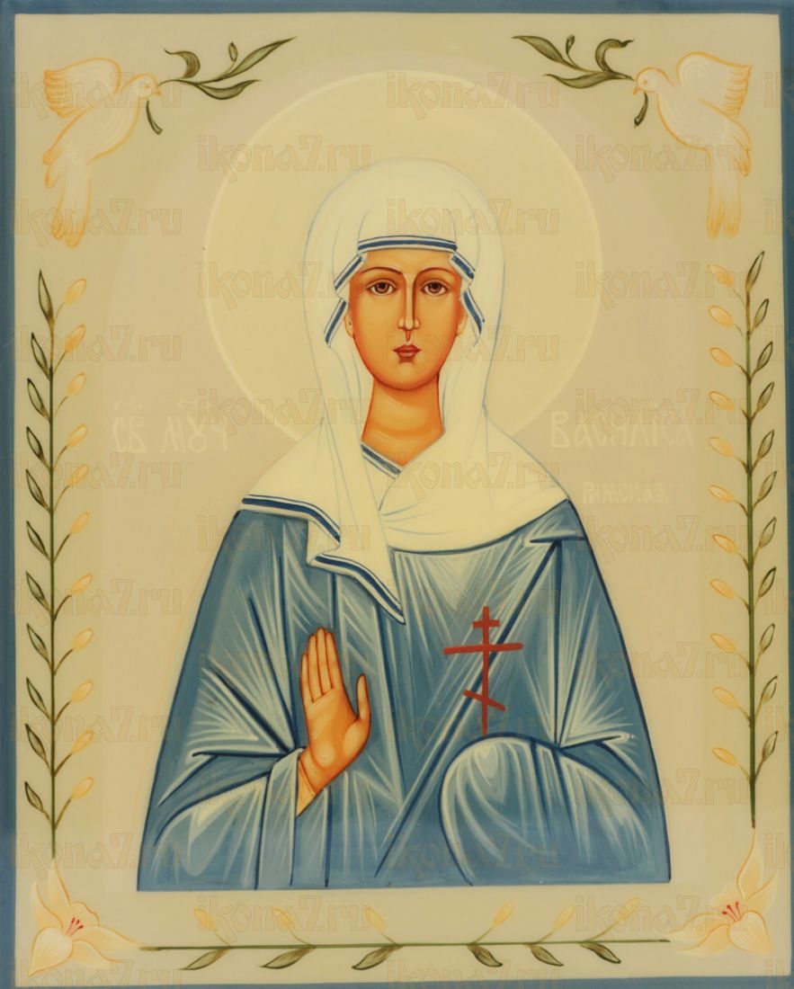 Икона Василиса Римская Мученица (UV-печать)(10410)