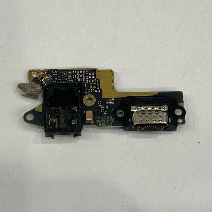 XIAOMI REDMI 9 нижняя плата с системным разъёмом оригинал с разбора