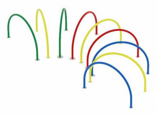 Лаз Ручеек Открытый 1100х2300х700