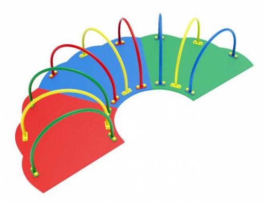 Лаз Ручеек Переносной 1250х2480х715