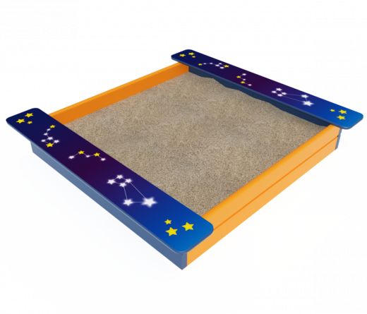 Песочница Забава большая 2160х2230х220