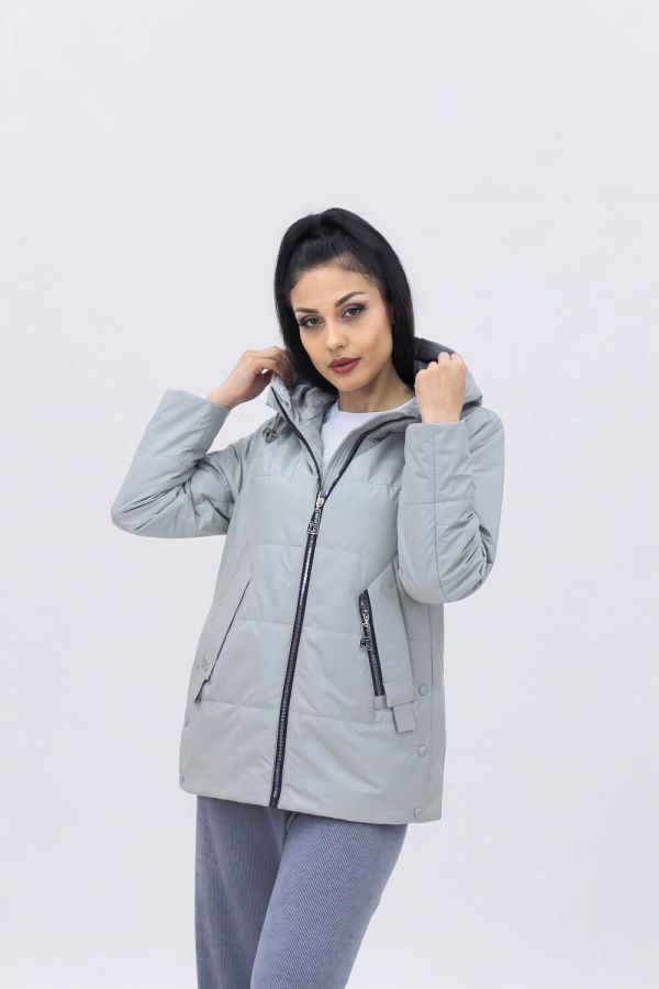 Демисезонная куртка арт.366 Лайт Премиум [нежно-оливковый]