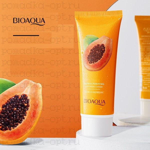 BIOAQUA Пенка для умывания Папайя 100мл