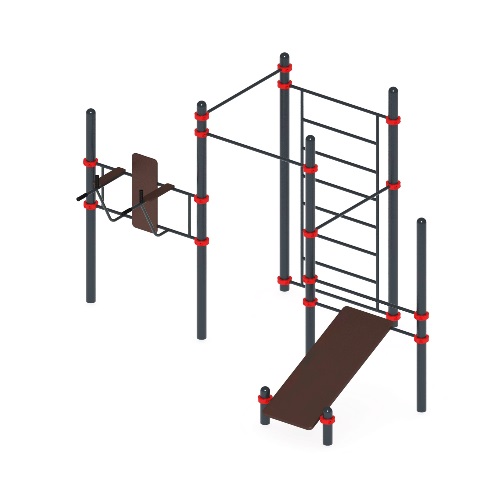 Воркаут комплекс 25 (89) 4180х3210х2600